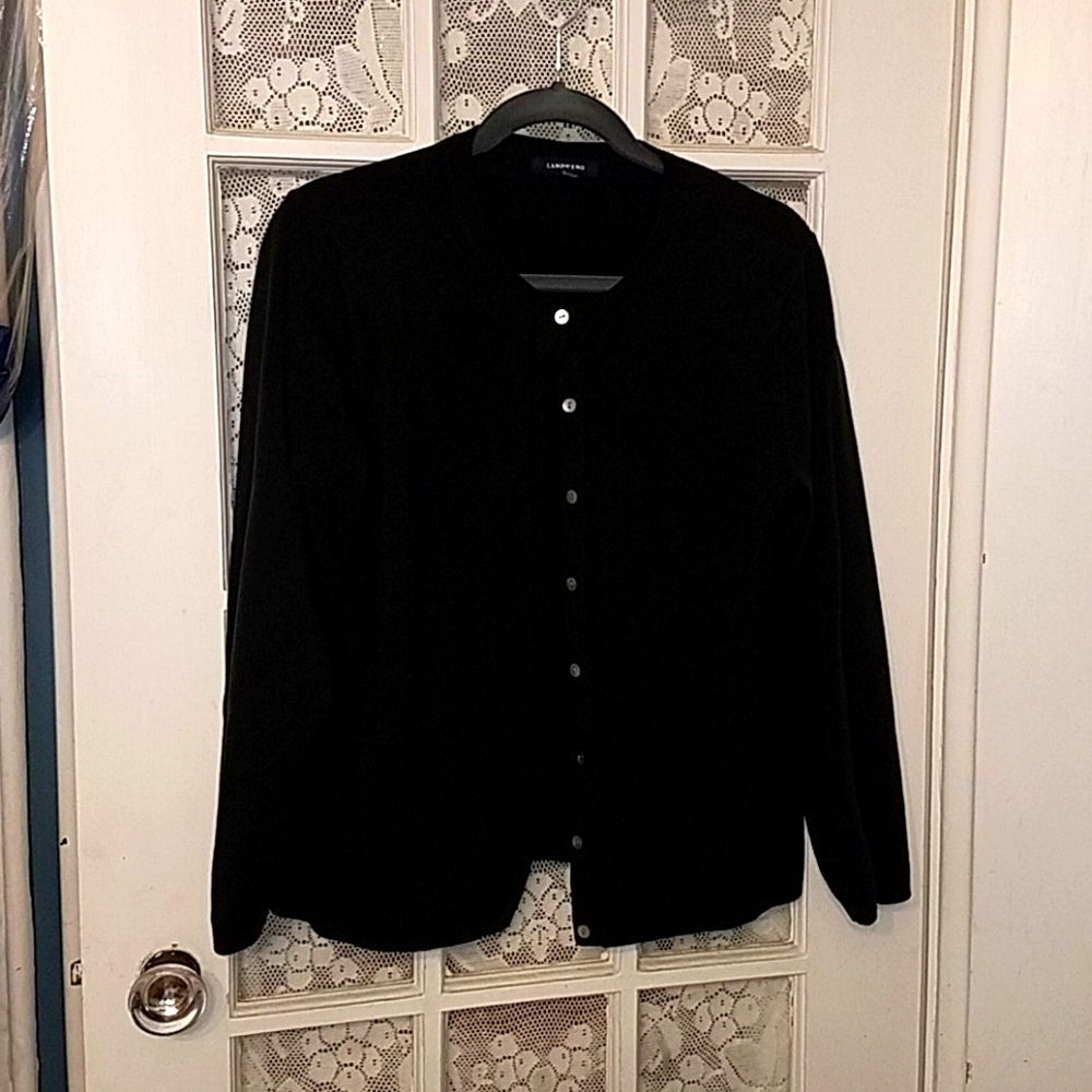 Black Cotton sweater